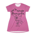 Vestido Camiseta — "Soy la Amiga Flower Power" Despedida de Soltera (Spanish Bride Tribe)