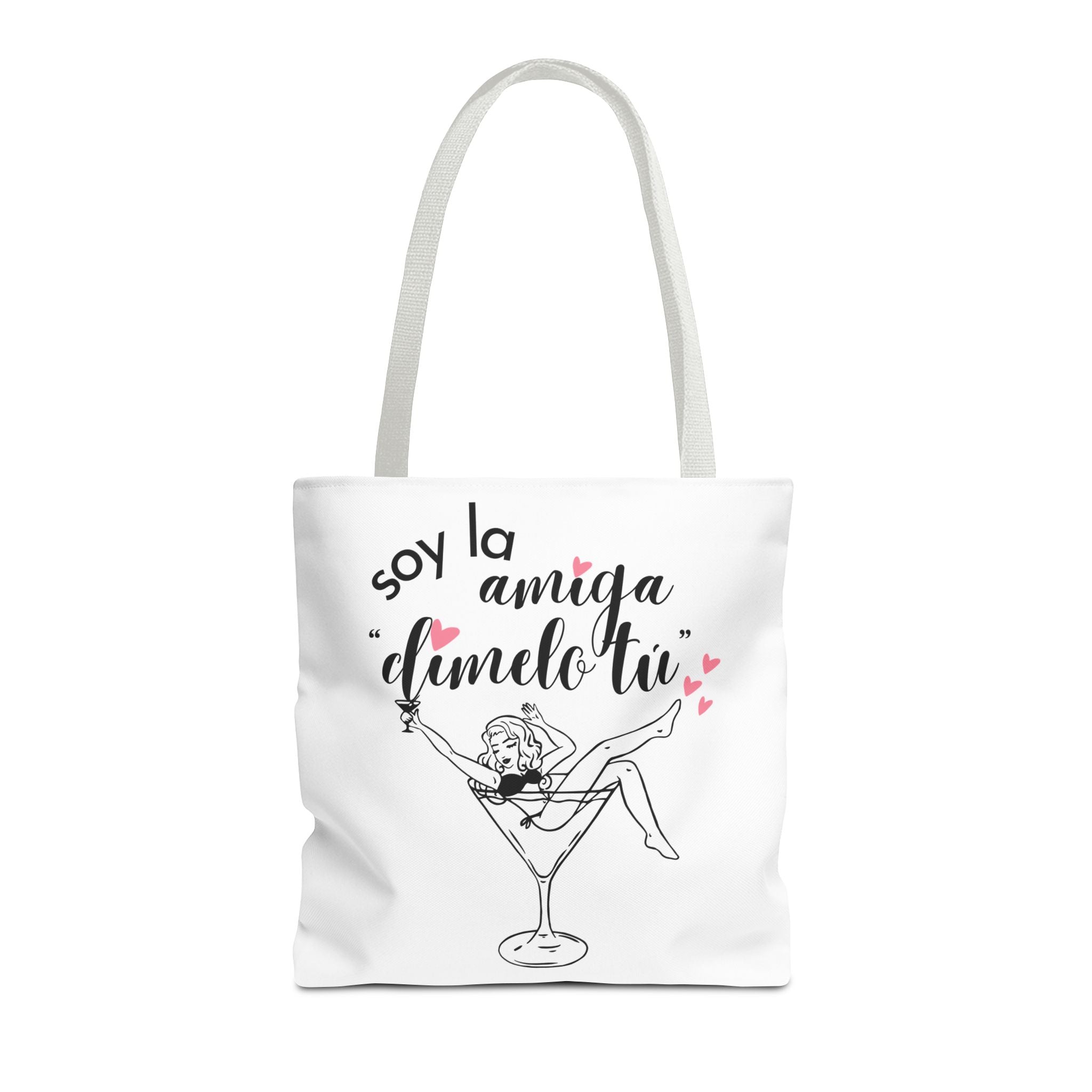 Bolso Tote "Soy la Amiga, Dímelo Tú" — Despedida de Soltera