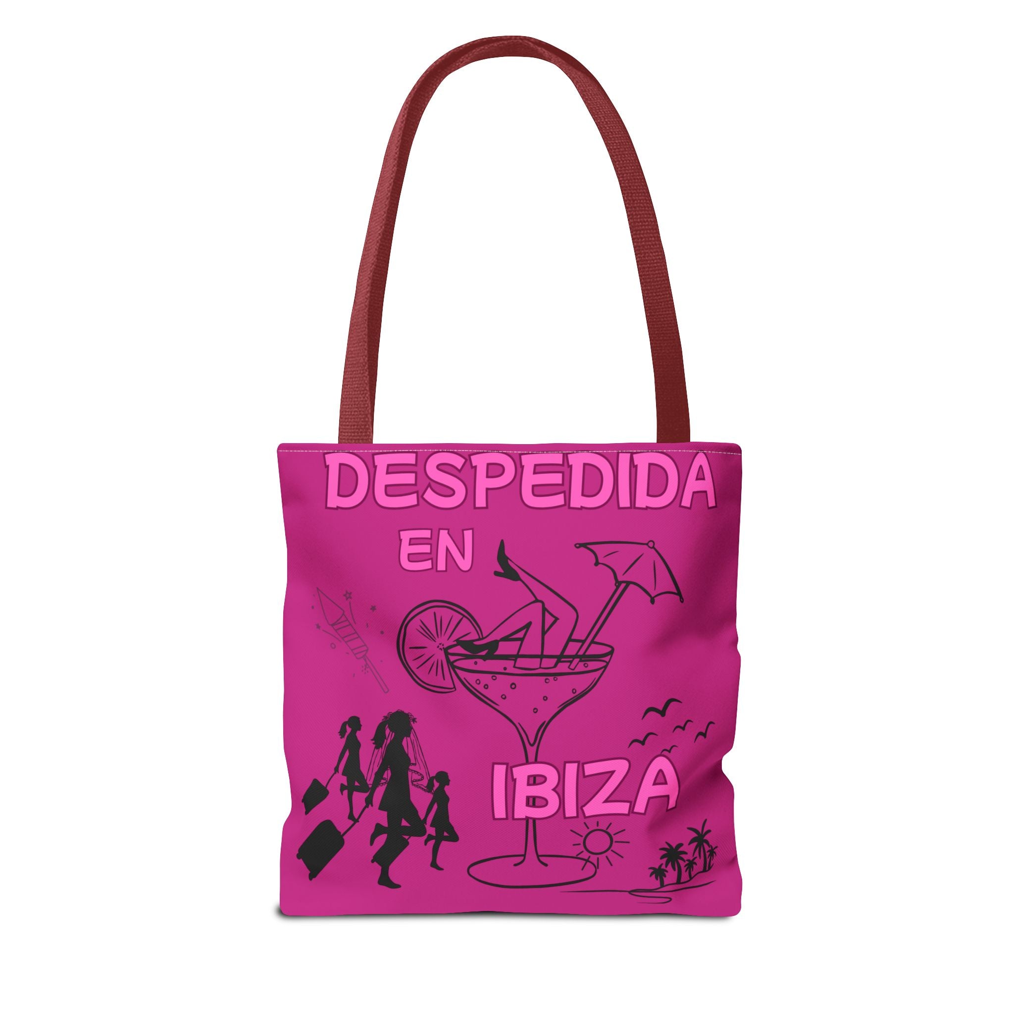Bolso Tote "Despedida en Ibiza" Rosa — Despedida de Soltera