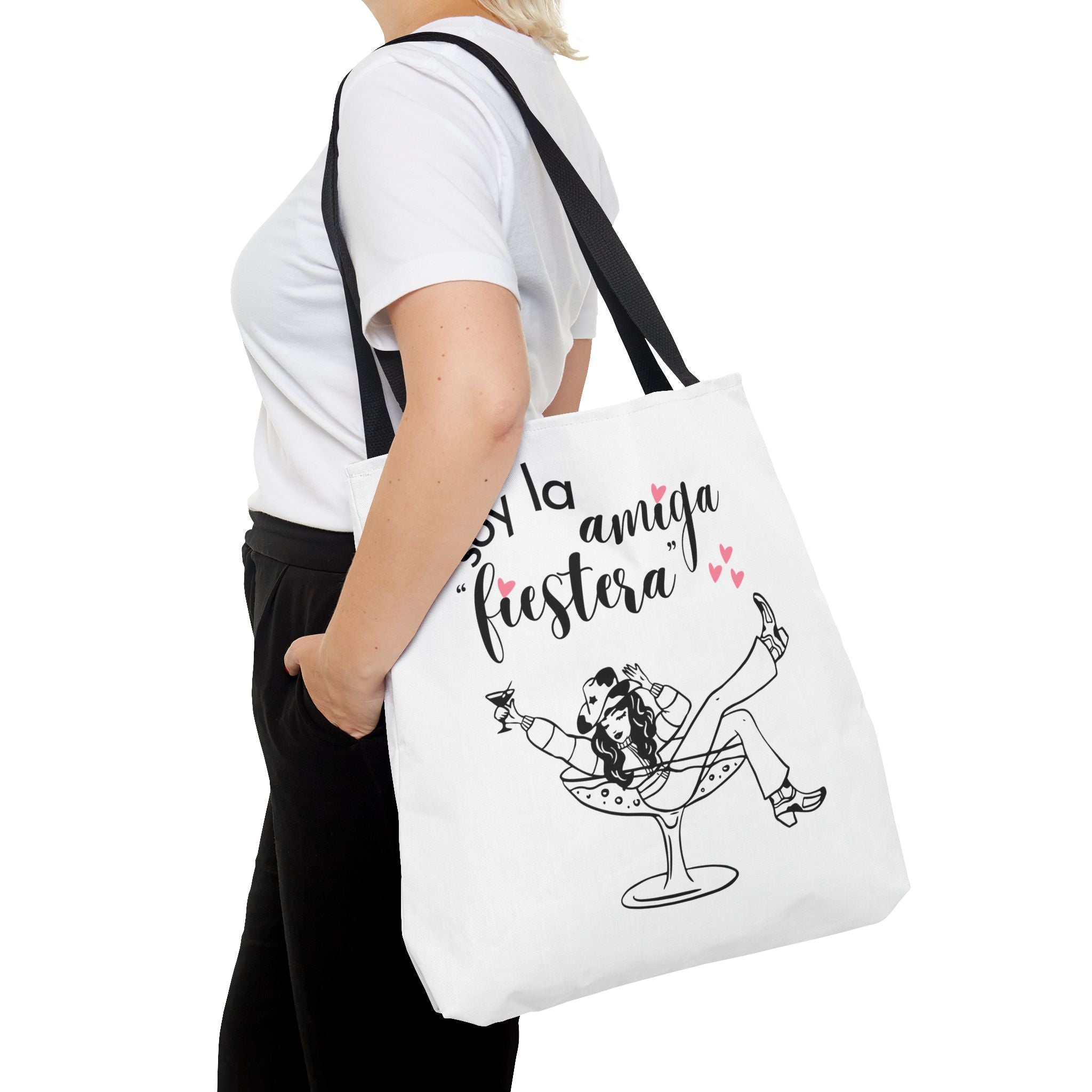 Bolso Tote "Soy la Amiga Fiestera" — Despedida de Soltera