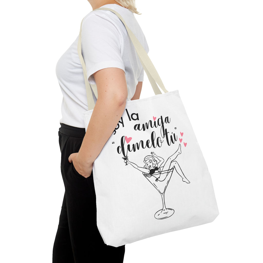 Bolso Tote "Soy la Amiga, Dímelo Tú" — Despedida de Soltera