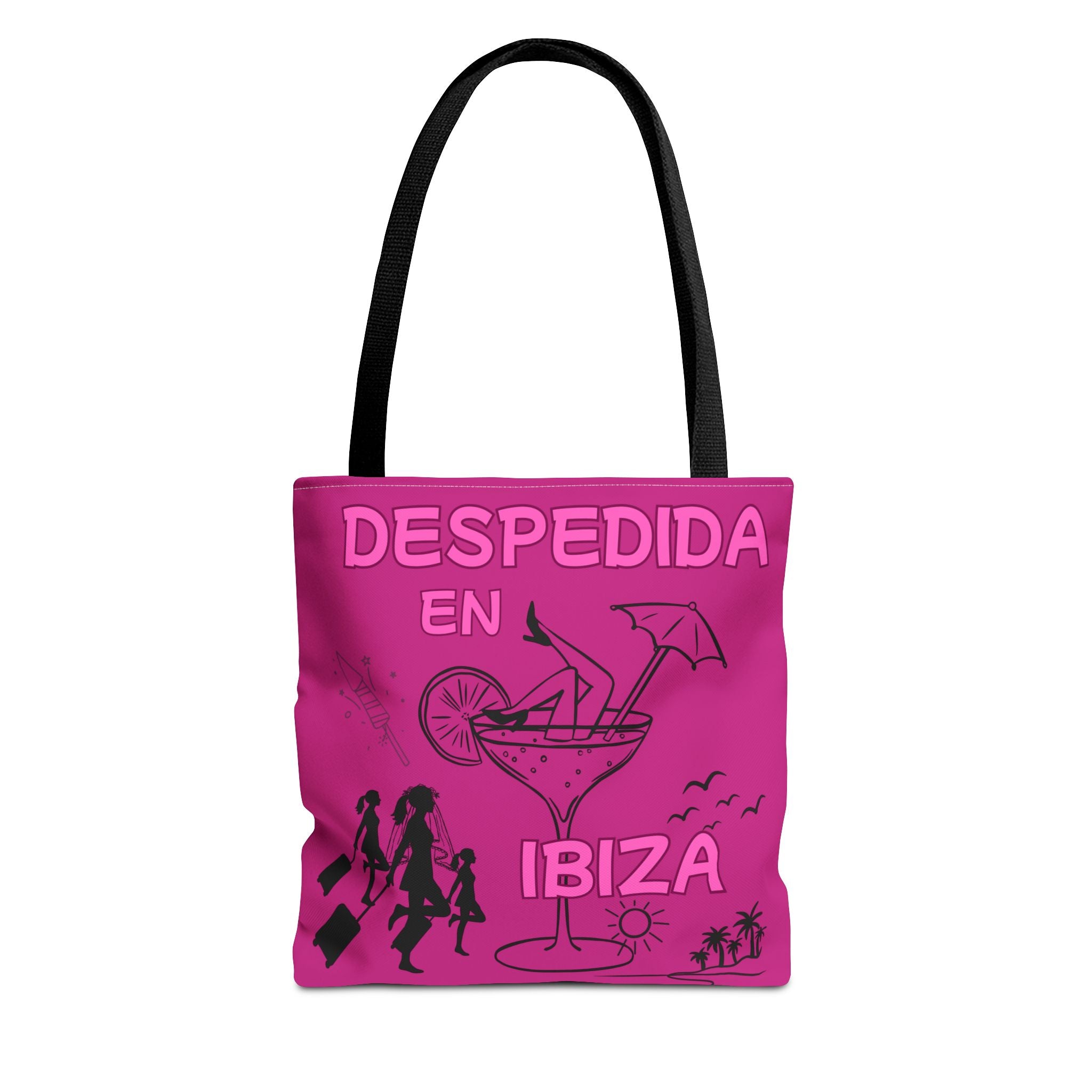 Bolso Tote "Despedida en Ibiza" Rosa — Despedida de Soltera