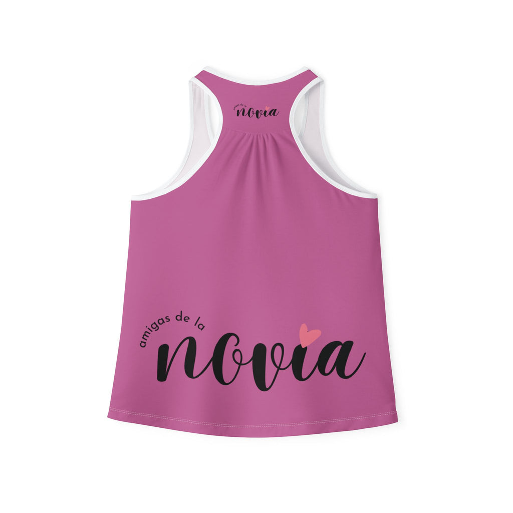 CAMISETA DE TIRANTES ( AMIGAS DE LA NOVIA)Tank Top — "Soy la amiga precavida" Bachelorette Party Pink Tank
