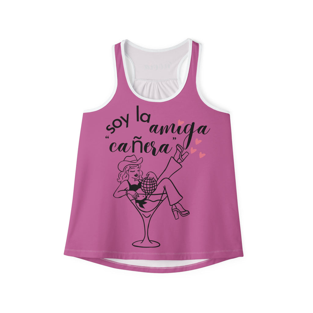 Camiseta de Tirantes — "Soy la Amiga Cañera" Despedida de Soltera (Amiga de la Novia)