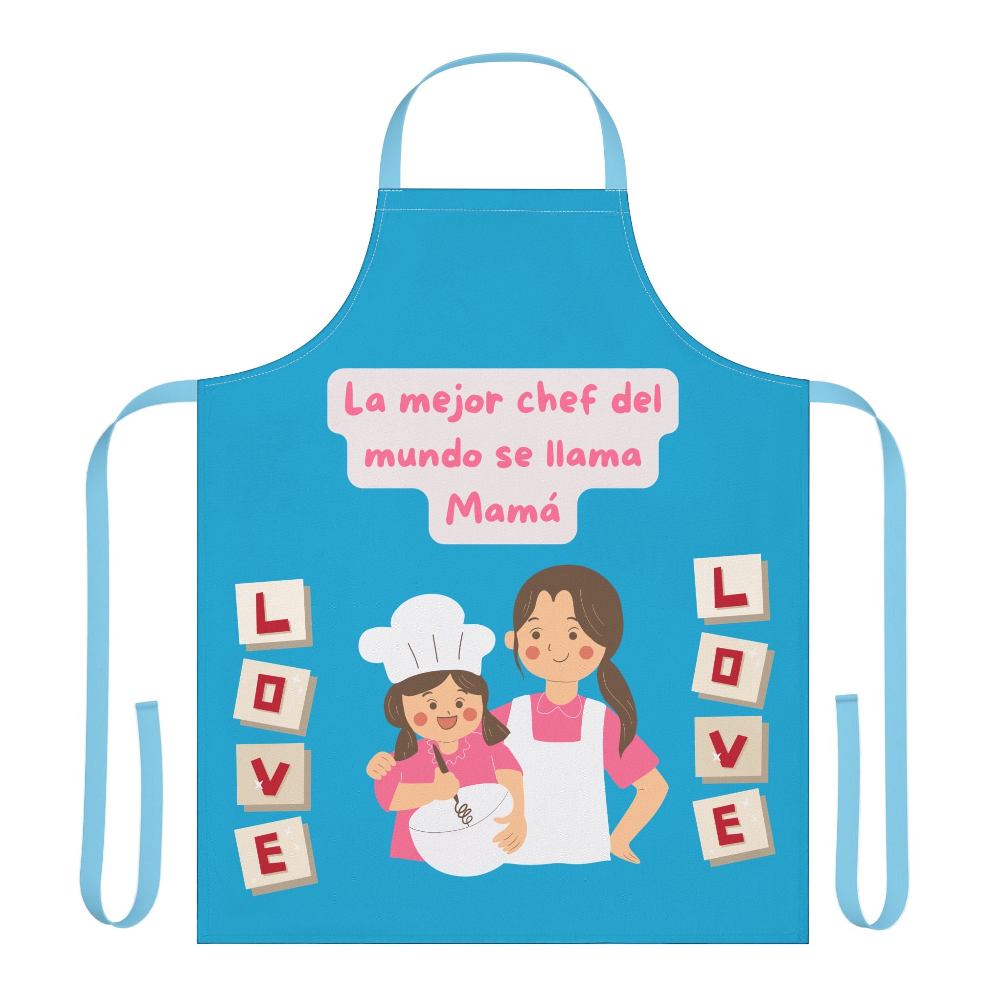 La mejor chef del mundo se llama Mamá Apron – Mother's Day Spanish Kitchen Gift