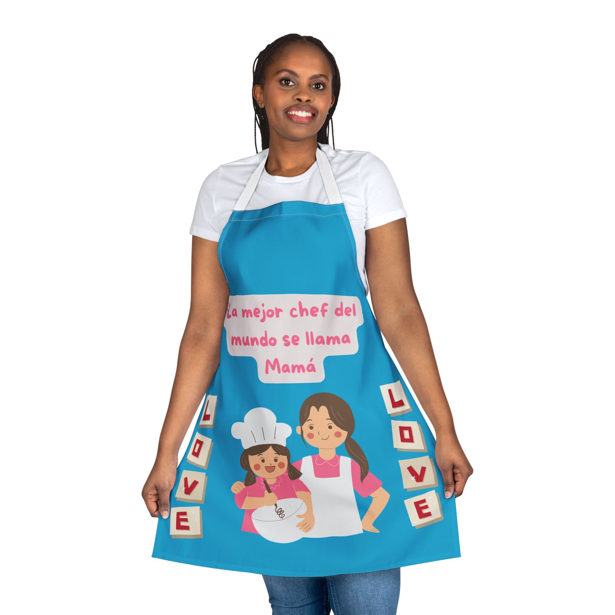 La mejor chef del mundo se llama Mamá Apron – Mother's Day Spanish Kitchen Gift