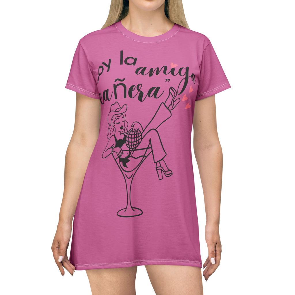 Vestido Camiseta — "Soy la Amiga Cañera" Despedida de Soltera