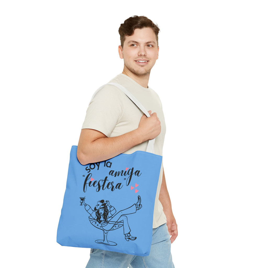 Tote Bag — “Soy la amiga fiestera” Bachelorette Party Tote / Regalos para la Novia