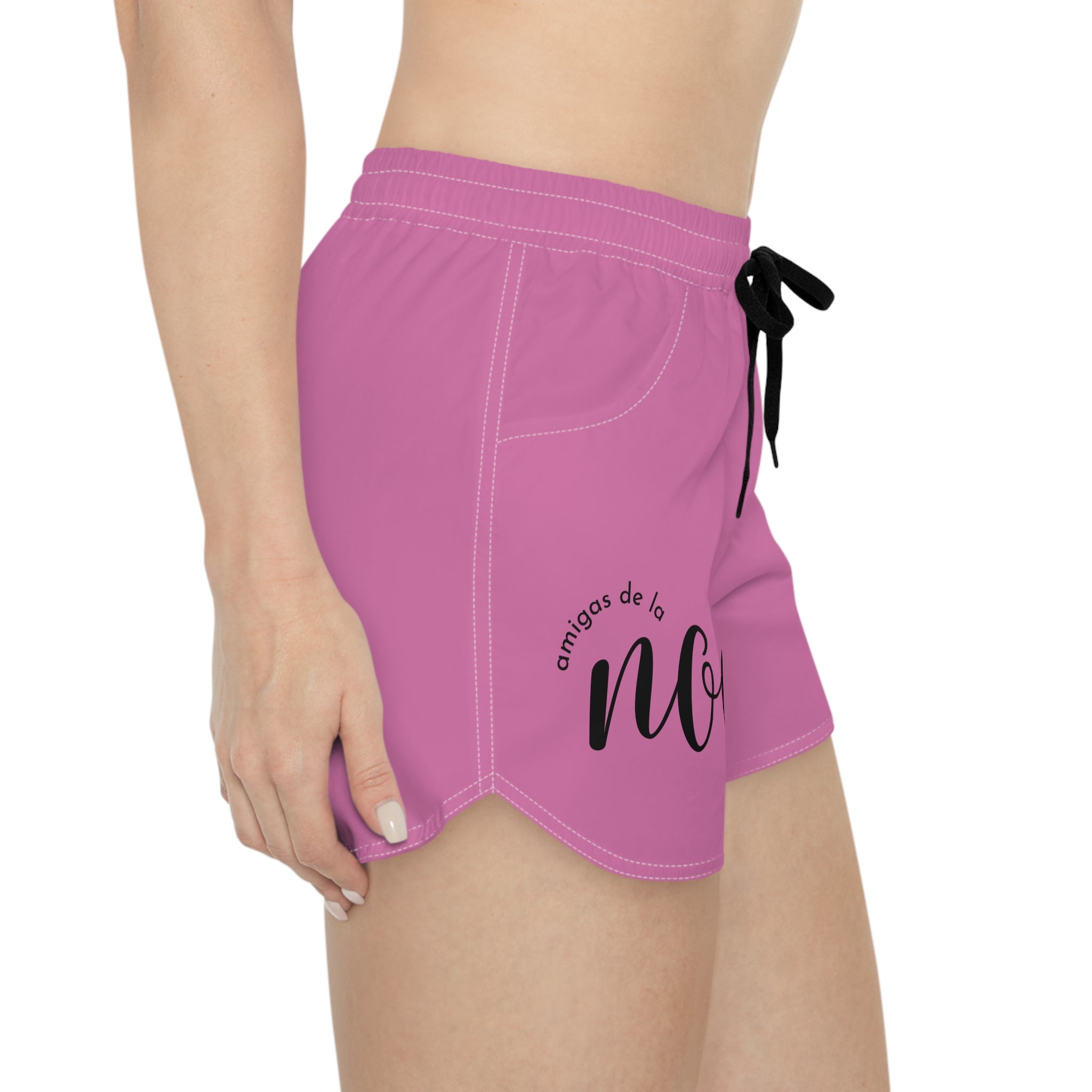 Women's Nova Pink Casual Shorts – 'Amigas de la Nova' Lounge & Sleepwear