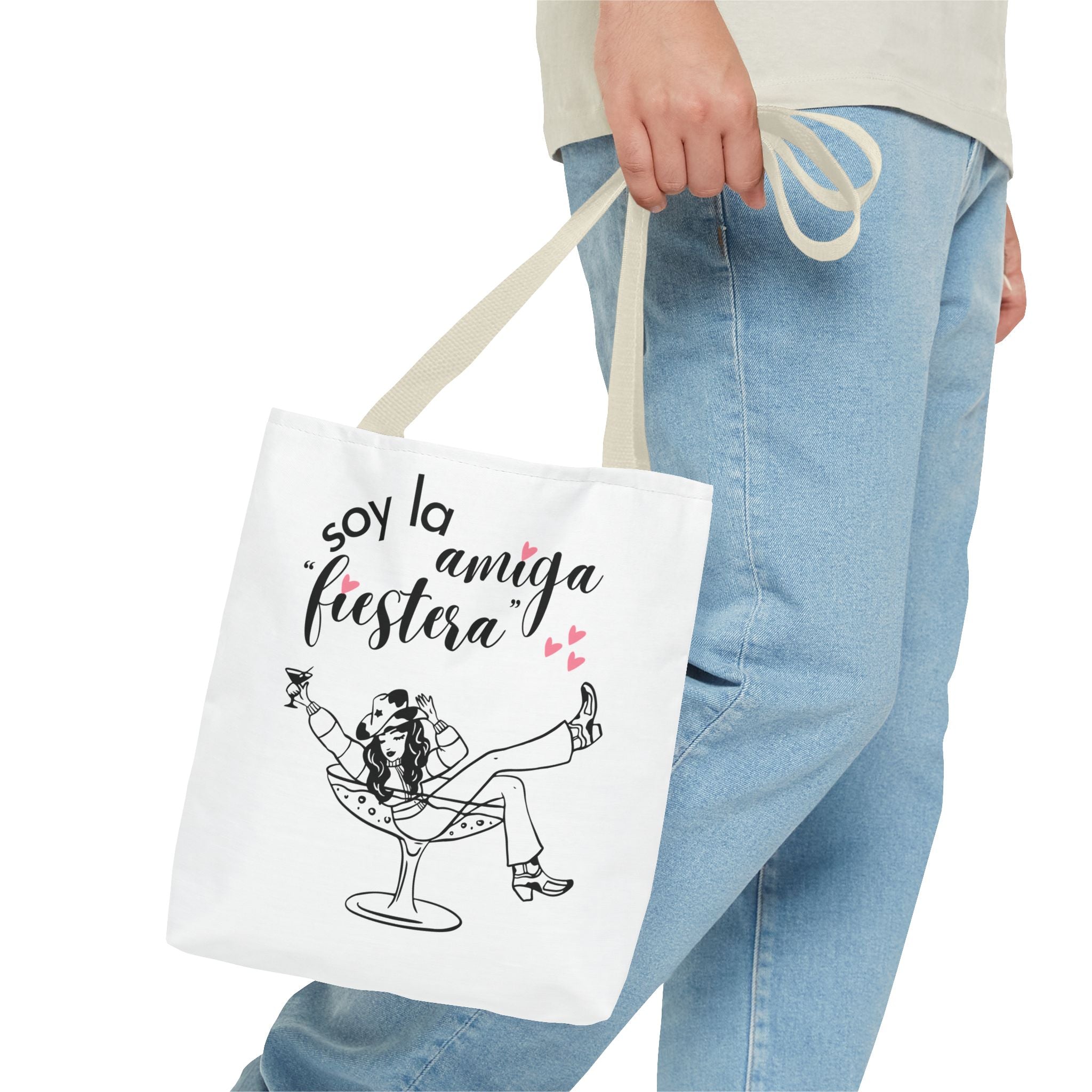 Bolso Tote "Soy la Amiga Fiestera" — Despedida de Soltera