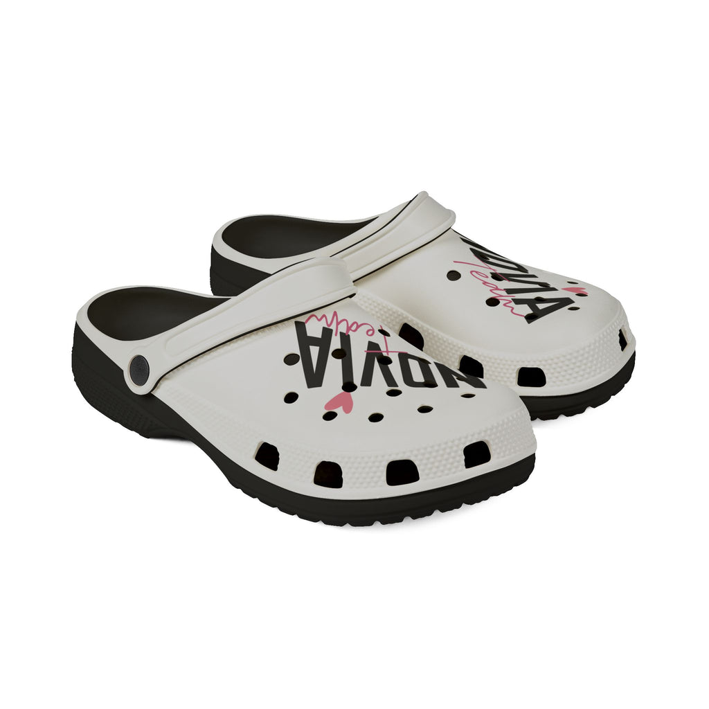 "Zuecos Novia EVA Foam — Zapatos Despedida de Soltera y Boda"
