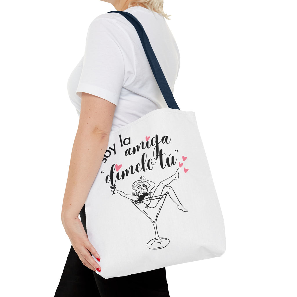 Bolso Tote "Soy la Amiga, Dímelo Tú" — Despedida de Soltera