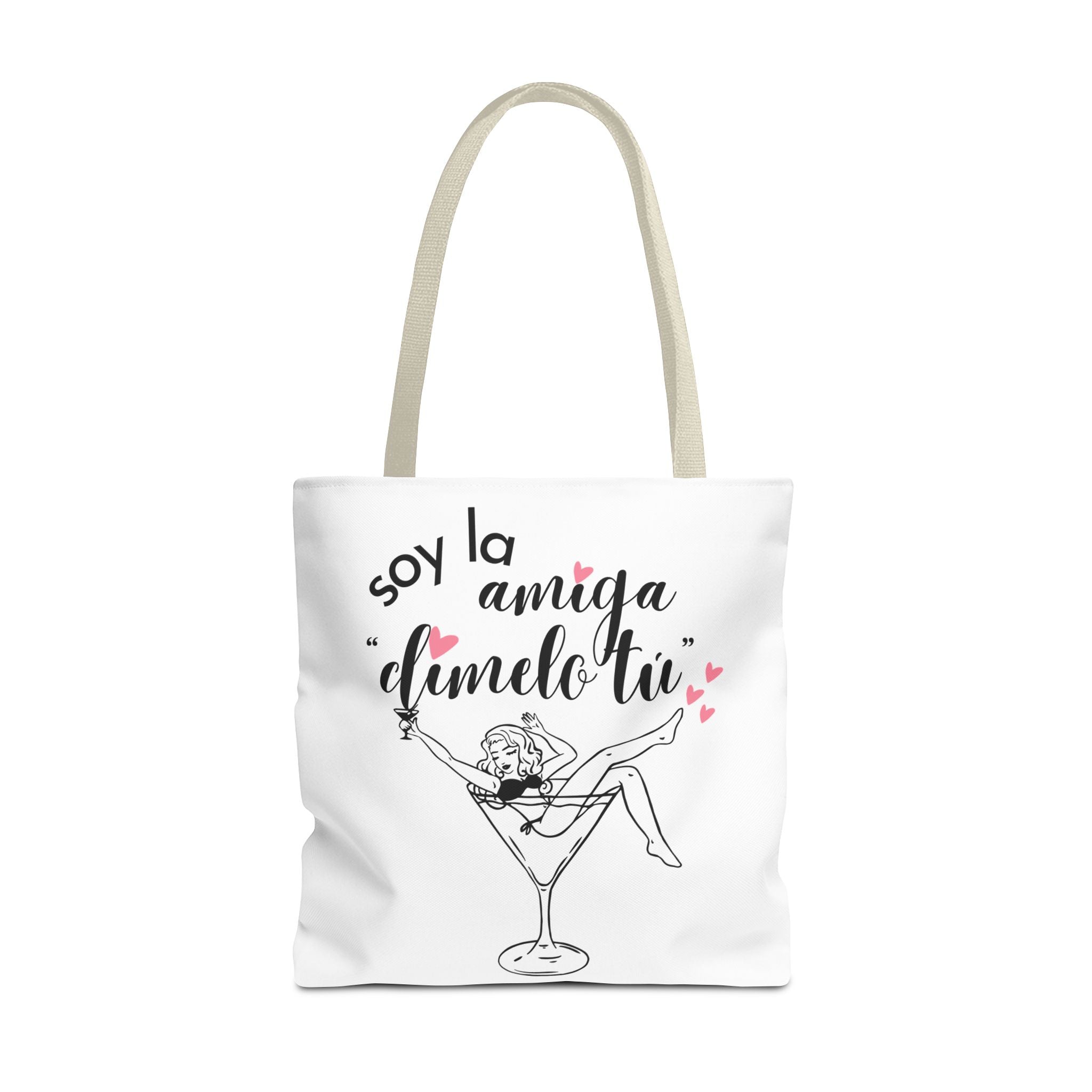 Bolso Tote "Soy la Amiga, Dímelo Tú" — Despedida de Soltera