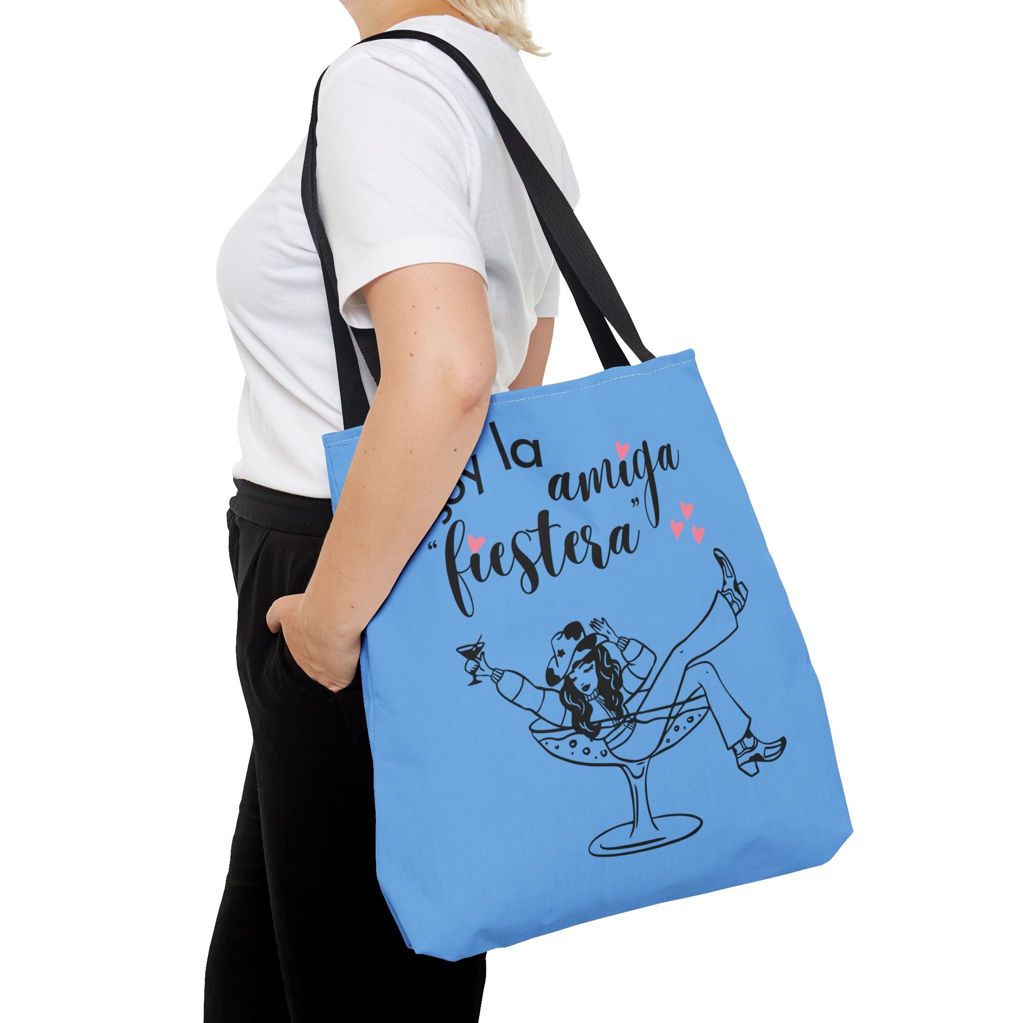 Tote Bag — “Soy la amiga fiestera” Bachelorette Party Tote / Regalos para la Novia