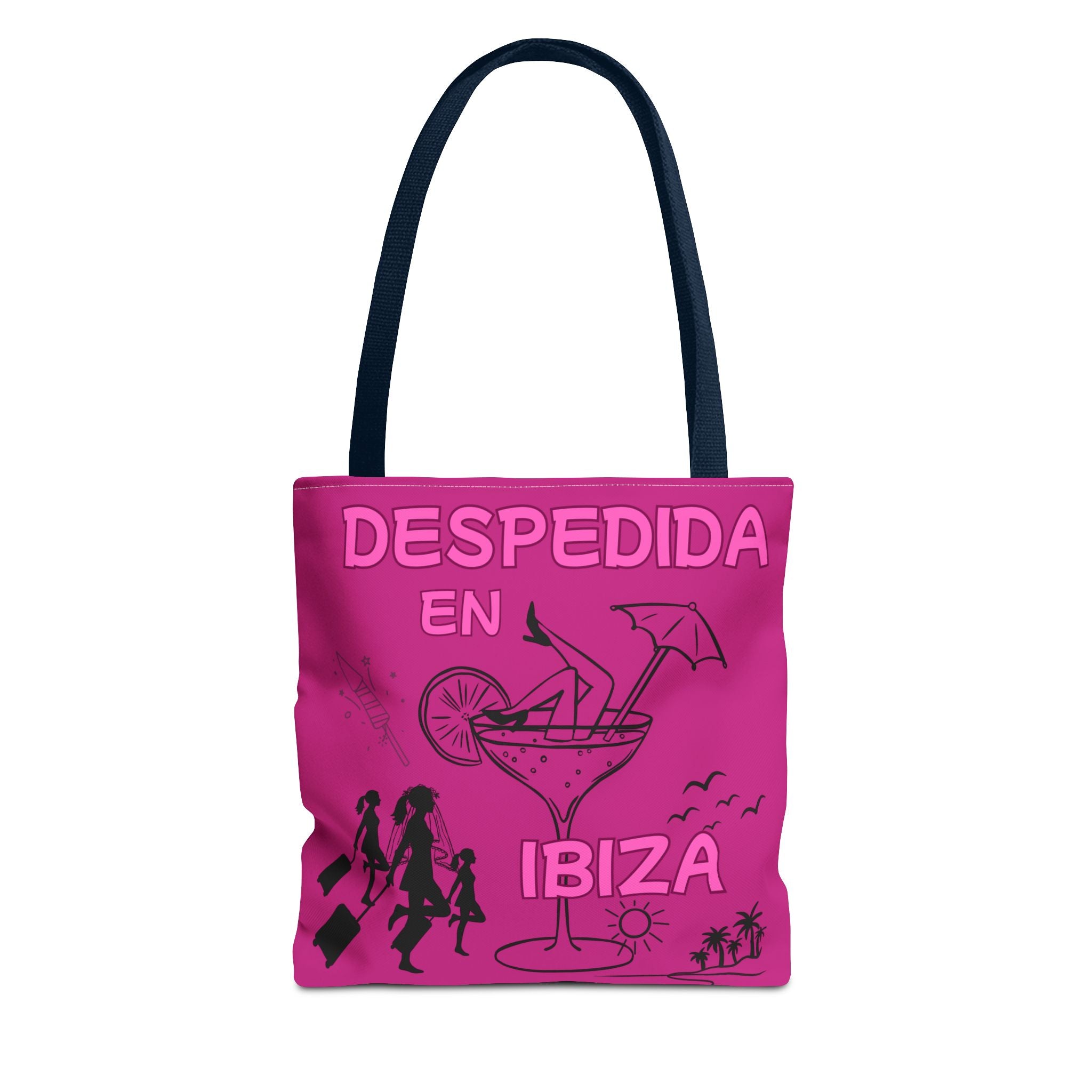 Bolso Tote "Despedida en Ibiza" Rosa — Despedida de Soltera