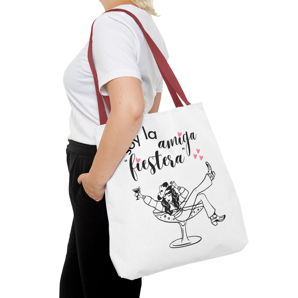 Bolso Tote "Soy la Amiga Fiestera" — Despedida de Soltera