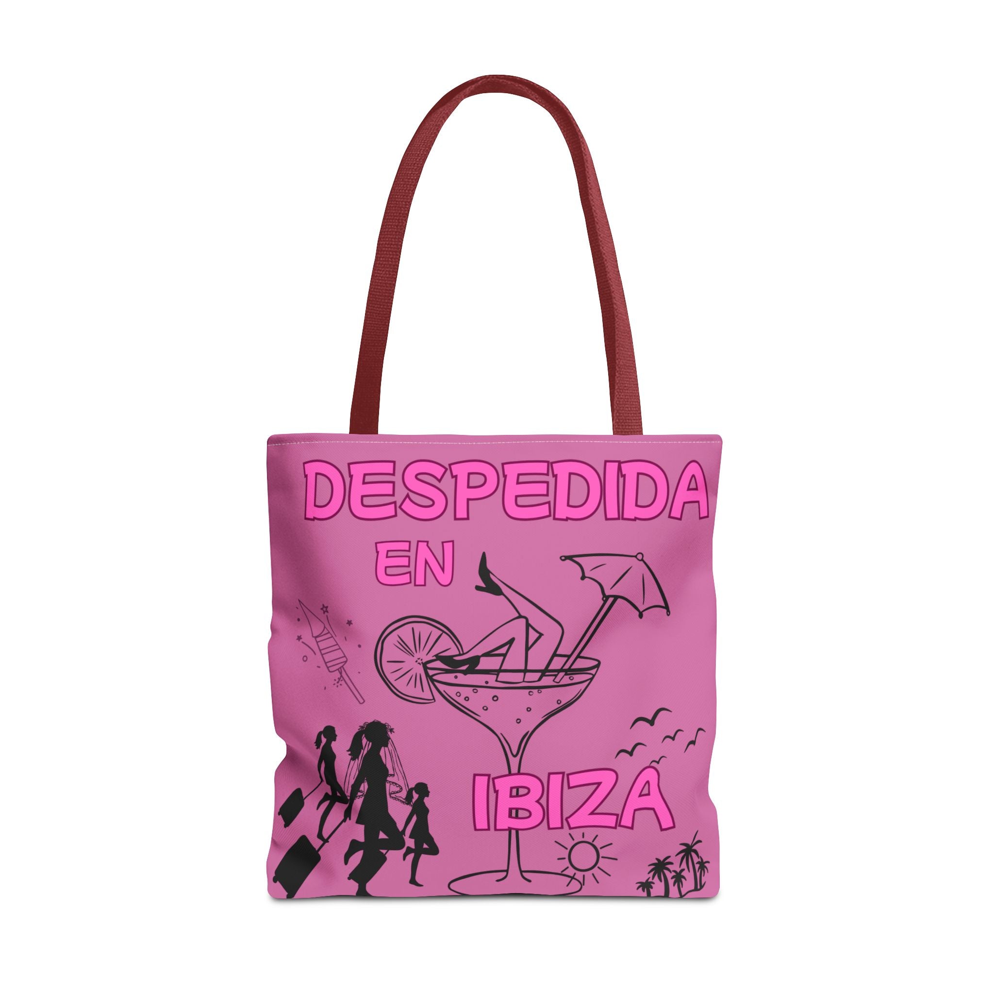 Bolso Tote "Despedida en Ibiza" Lila — Despedida de Soltera