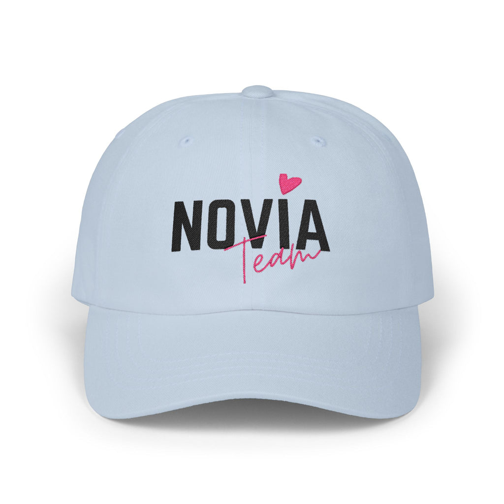 Gorra Dad Cap "Novia Team" — Despedida de Soltera