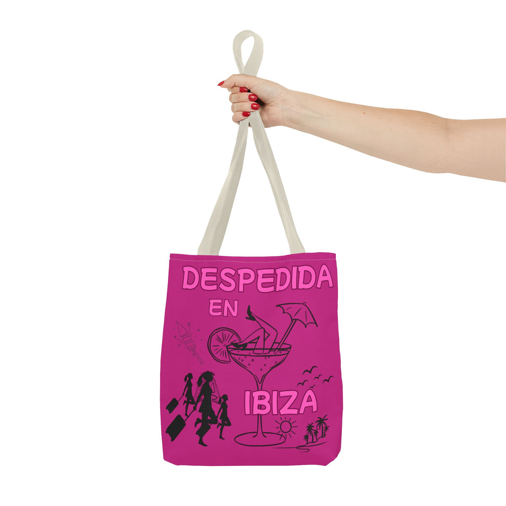 Bolso Tote "Despedida en Ibiza" Rosa — Despedida de Soltera