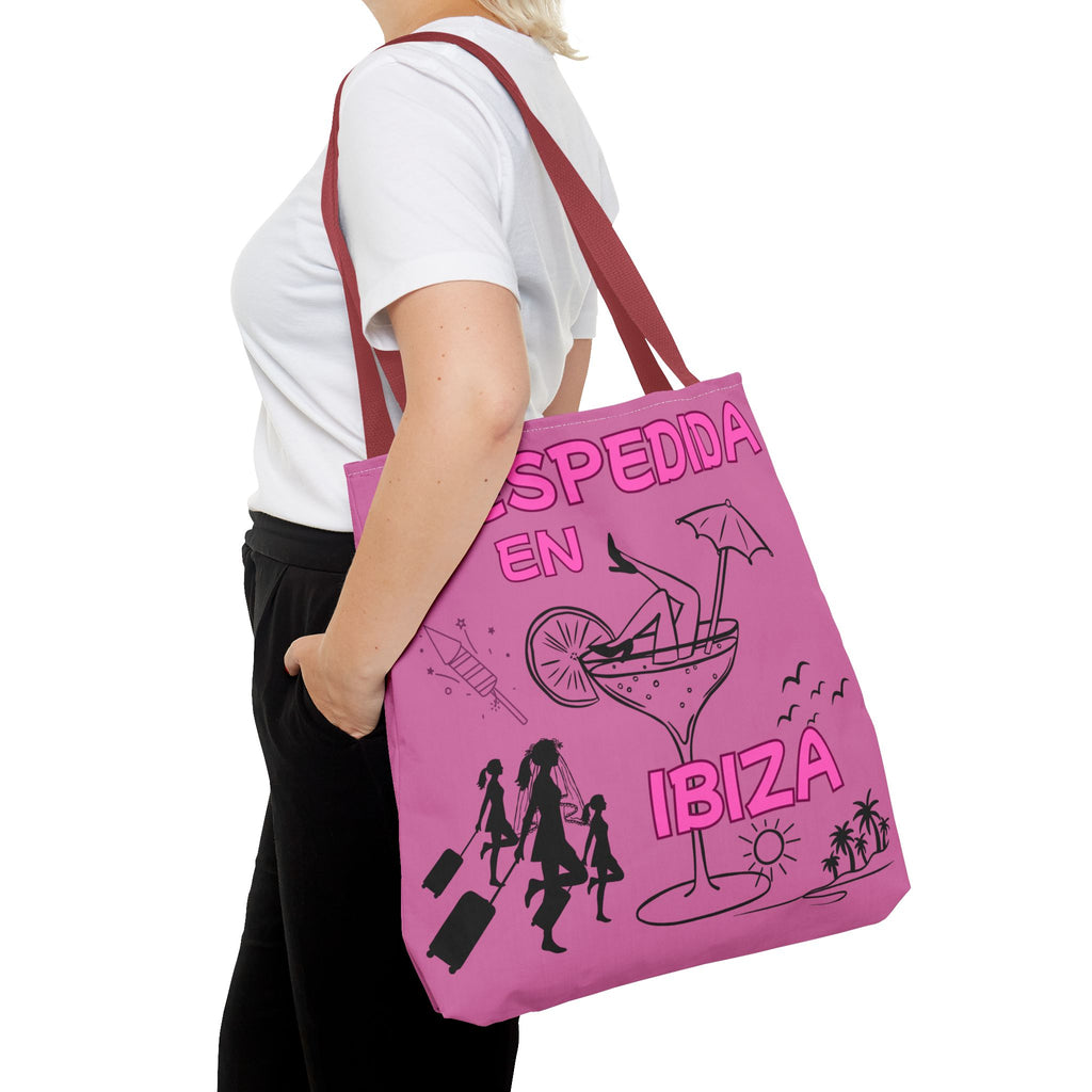 Bolso Tote "Despedida en Ibiza" Lila — Despedida de Soltera
