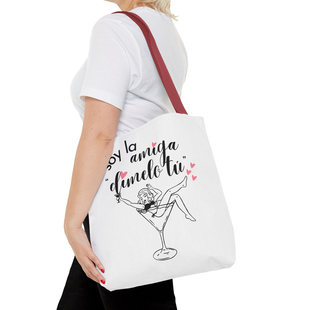 Bolso Tote "Soy la Amiga, Dímelo Tú" — Despedida de Soltera