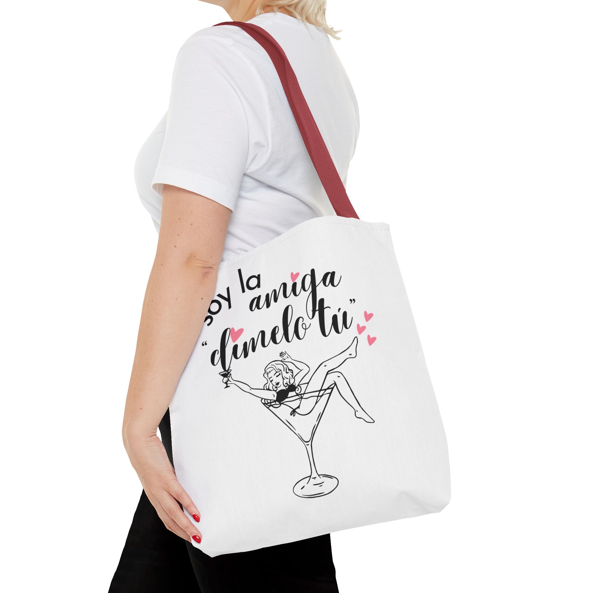 Bolso Tote "Soy la Amiga, Dímelo Tú" — Despedida de Soltera