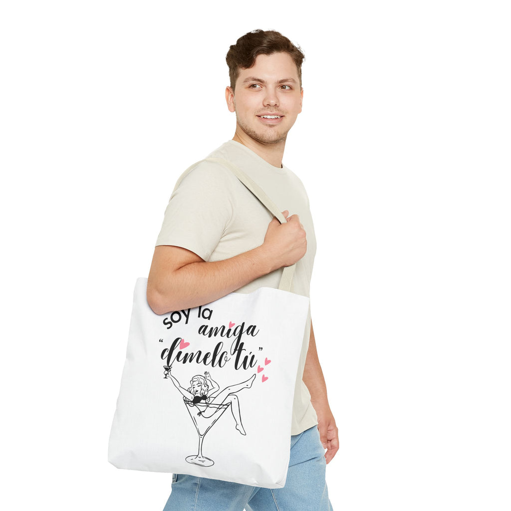 Bolso Tote "Soy la Amiga, Dímelo Tú" — Despedida de Soltera