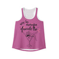Camiseta de Tirantes — "Soy la Amiga, Dímelo Tú" Despedida de Soltera (Rosa)