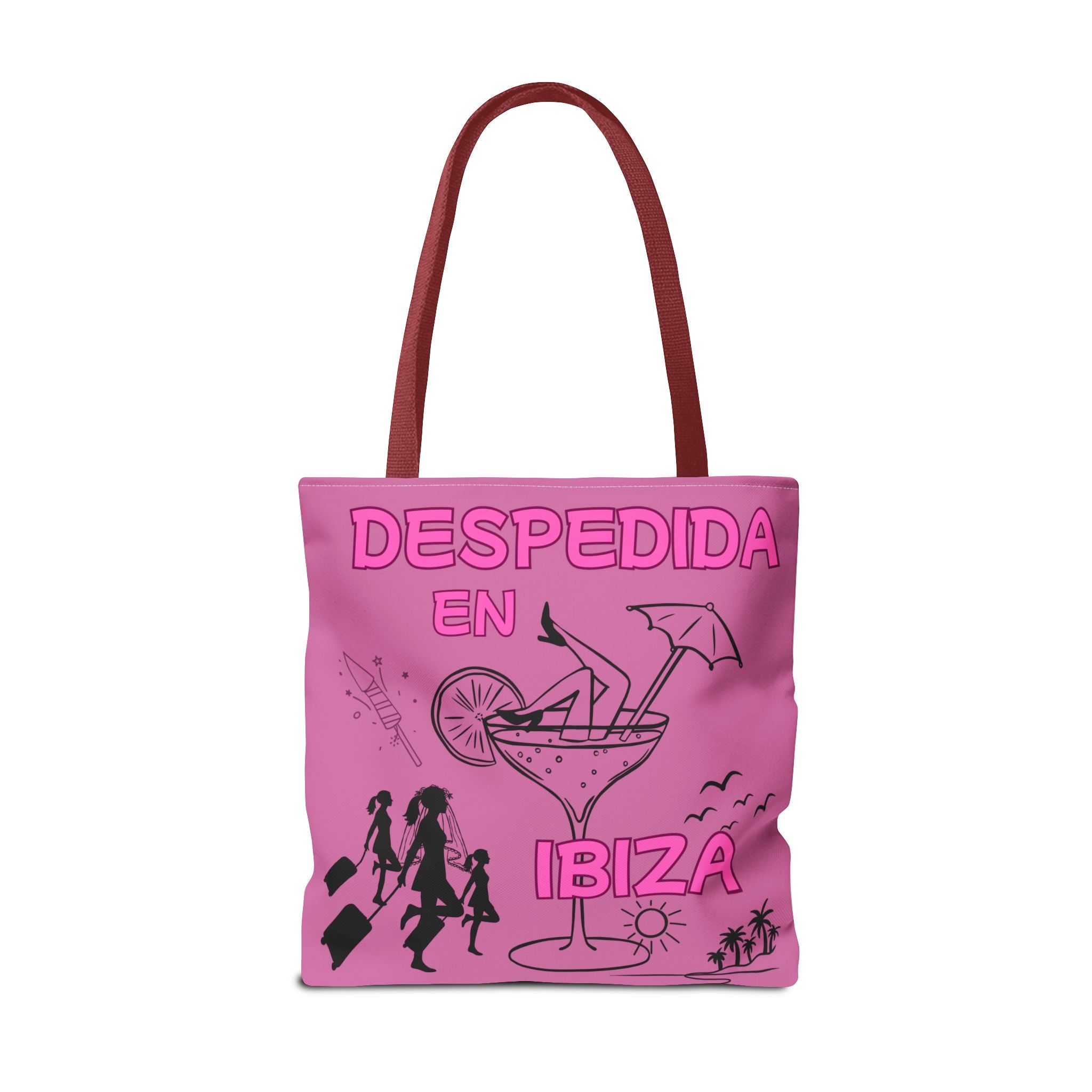 Bolso Tote "Despedida en Ibiza" Lila — Despedida de Soltera