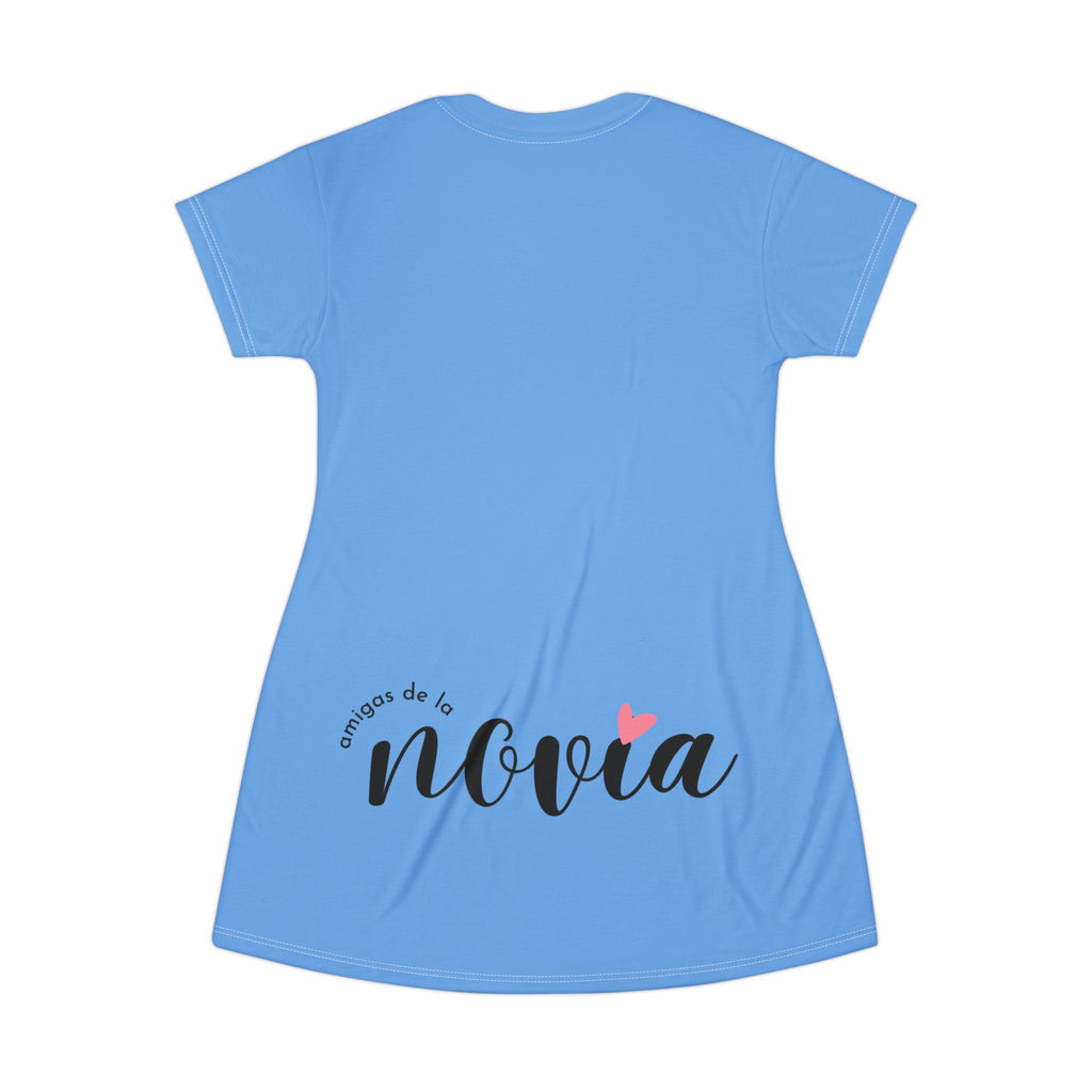 T-Shirt Dress — "Soy la Amiga Cañera" Bachelorette Party Dress