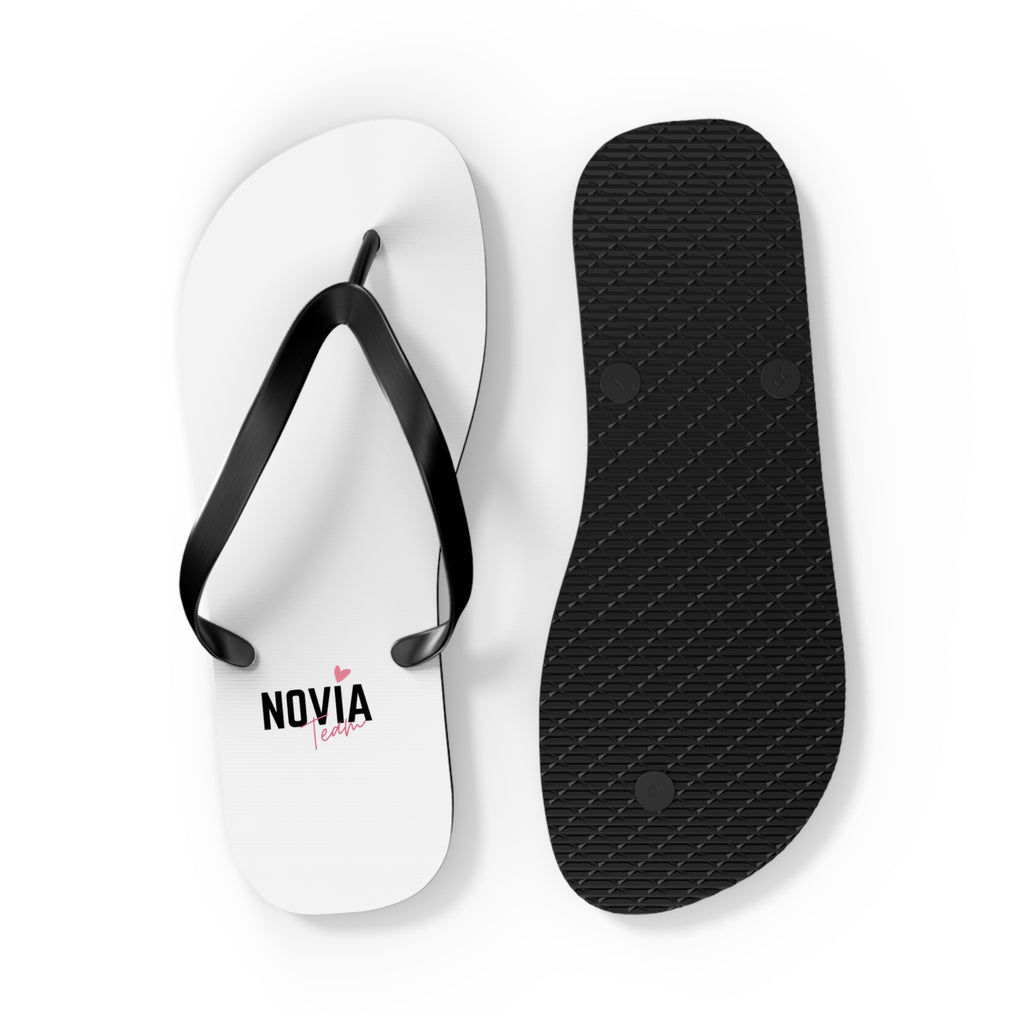 Chanclas NOVIA Team — Sandalias de Playa con Corazón Rosa