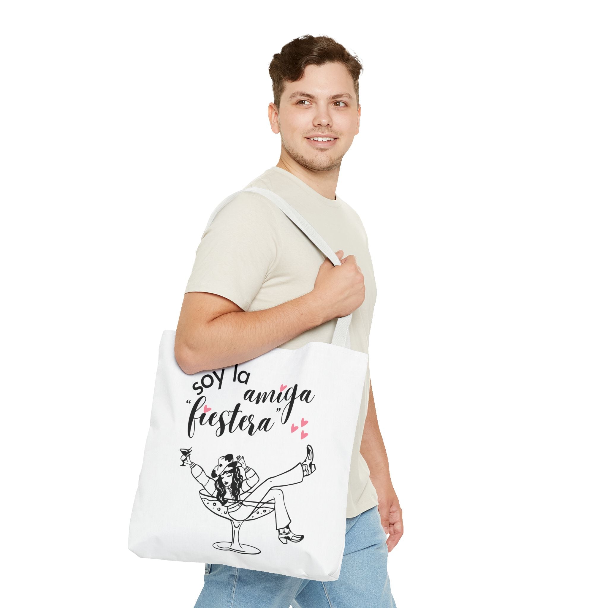Bolso Tote "Soy la Amiga Fiestera" — Despedida de Soltera