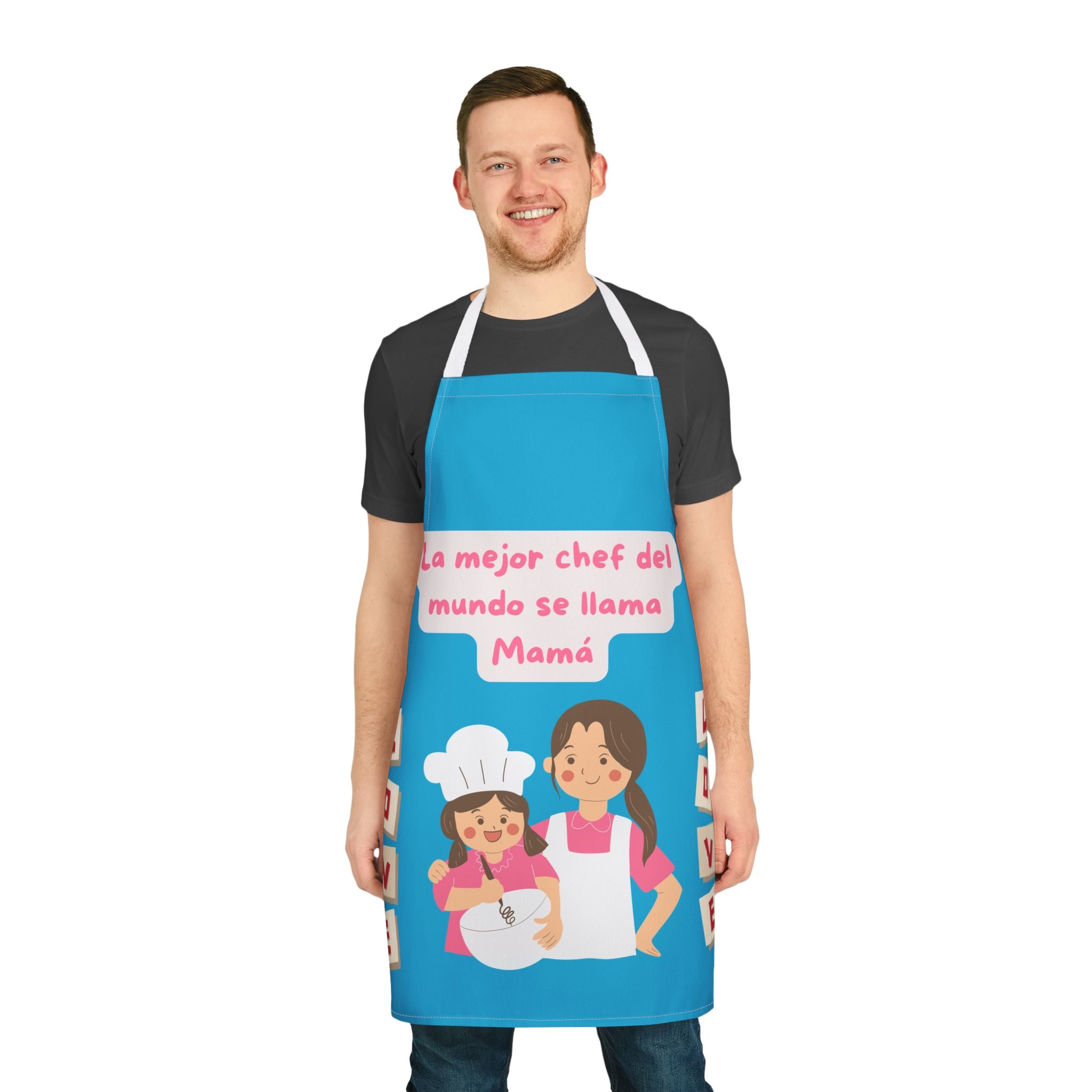 La mejor chef del mundo se llama Mamá Apron – Mother's Day Spanish Kitchen Gift