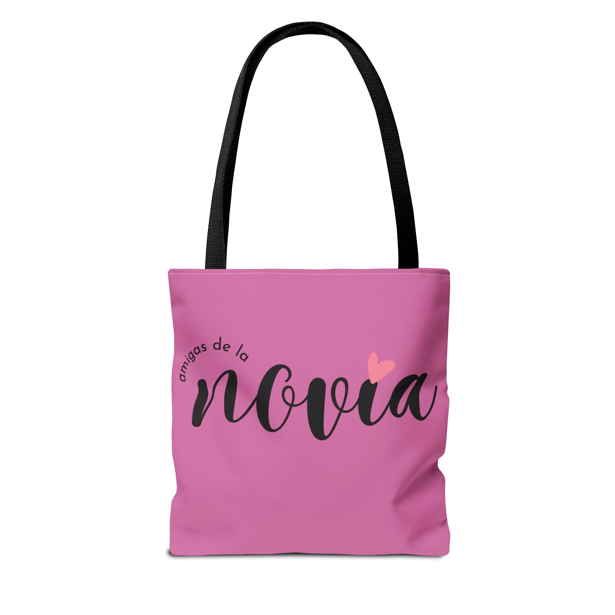 Pink Spanish Bachelorette Tote – “Soy la amiga cañera / Amigas de la novia” Canvas Bag