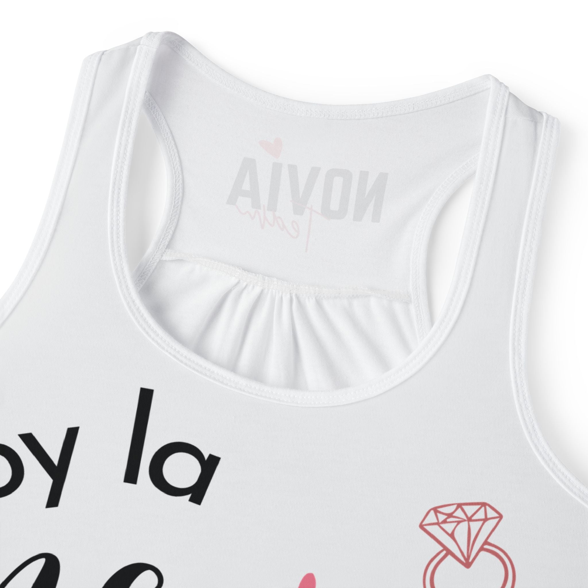 Camiseta de Tirantes — "Soy la Novia" Despedida de Soltera (Novia Team)