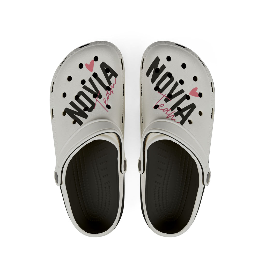 "Zuecos Novia EVA Foam — Zapatos Despedida de Soltera y Boda"