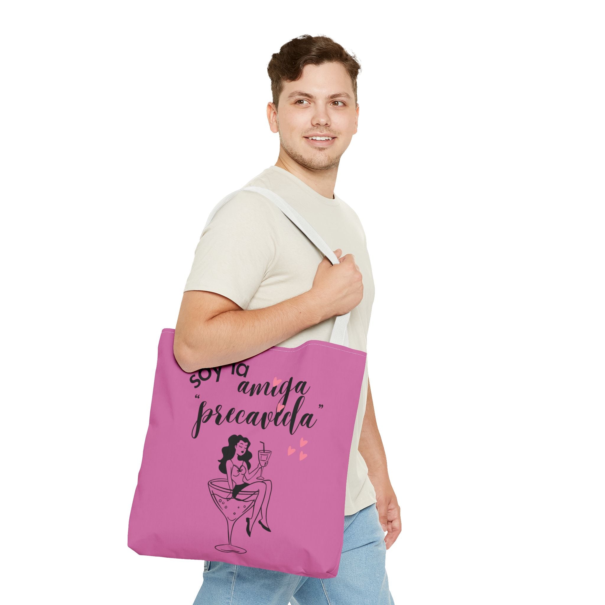 Tote Bag — "Soy la amiga precavida" / "Amigas de la novia" Bachelorette Party Tote