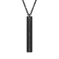 Collar Barra Vertical Grabado 'Te Quiero, Mamá' | Regalo Día de la Madre