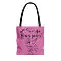 Tote Bag — 'Soy la amiga Flower Power' Bachelorette Bridal Party Tote