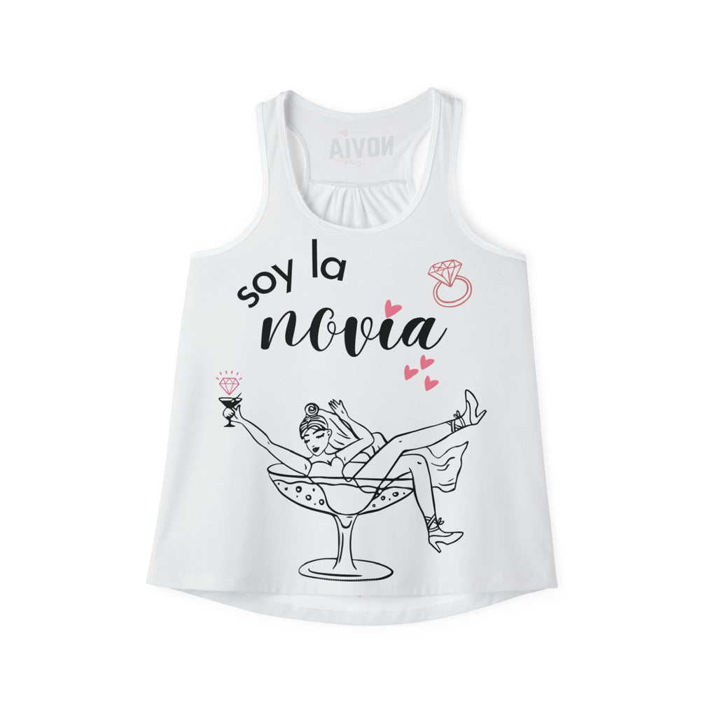 Camiseta de Tirantes — "Soy la Novia" Despedida de Soltera (Novia Team)