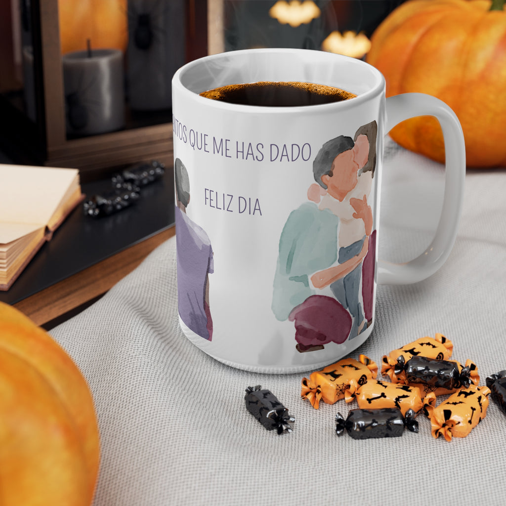 Taza Día del Padre "Por Todos los Momentos que Me Has Dado" (11oz/15oz)