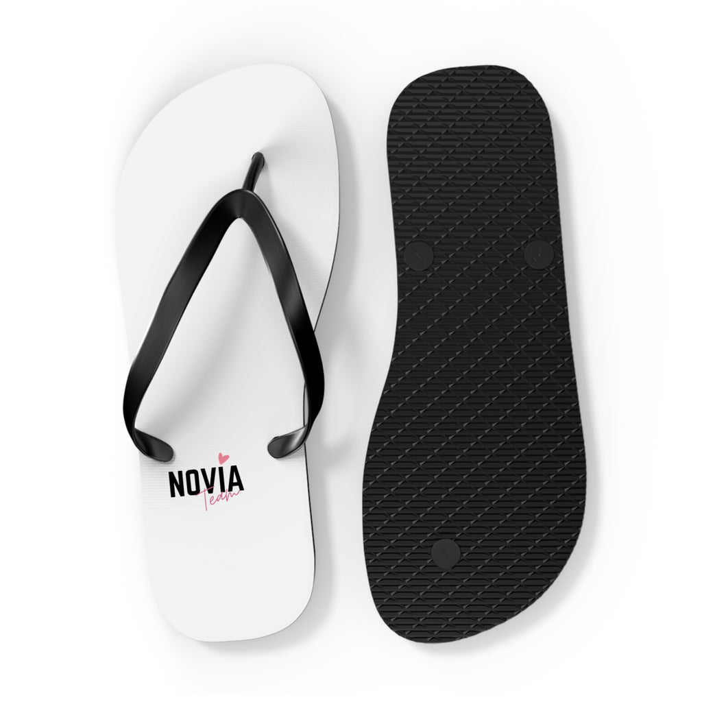 Chanclas NOVIA Team — Sandalias de Playa con Corazón Rosa