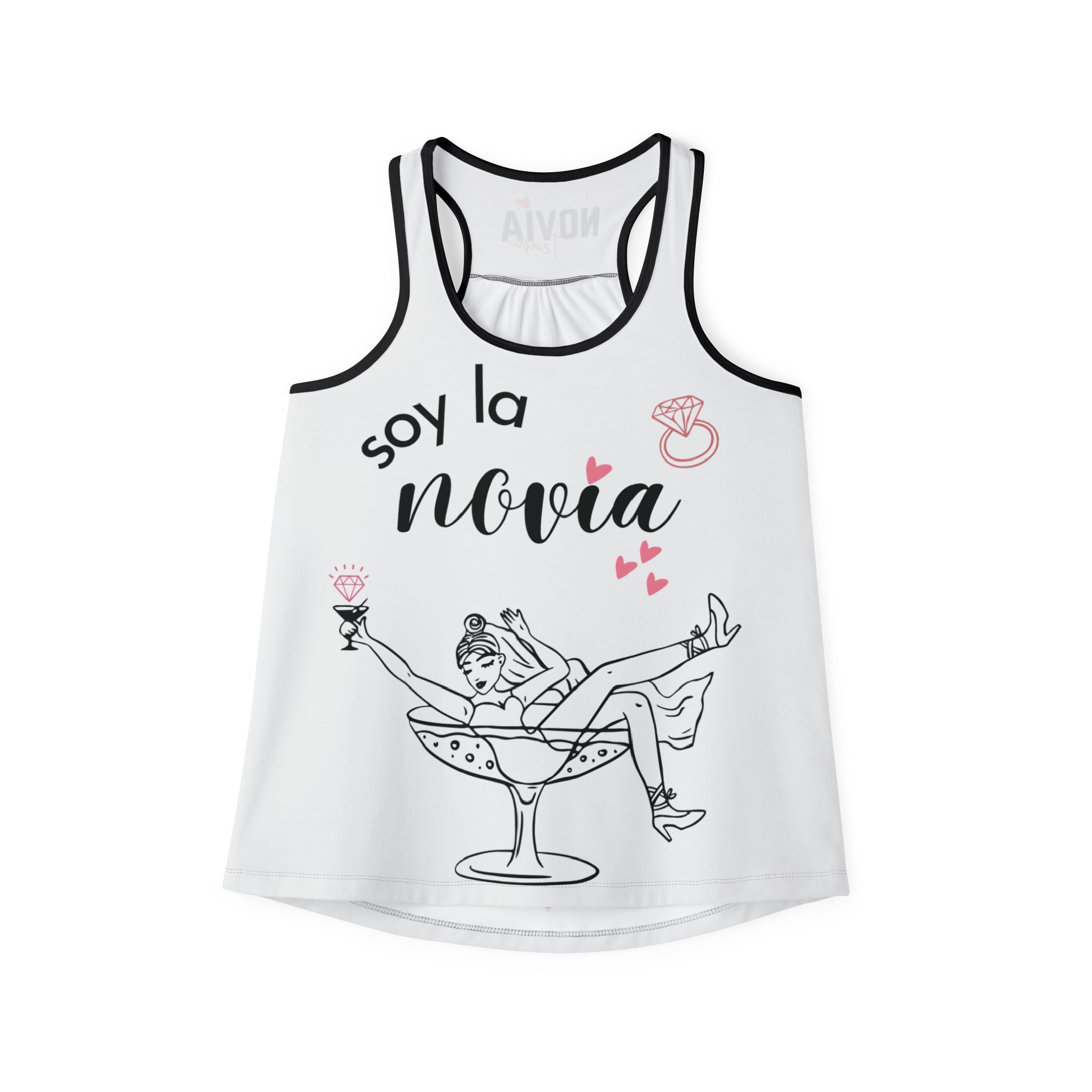 Camiseta de Tirantes — "Soy la Novia" Despedida de Soltera (Novia Team)