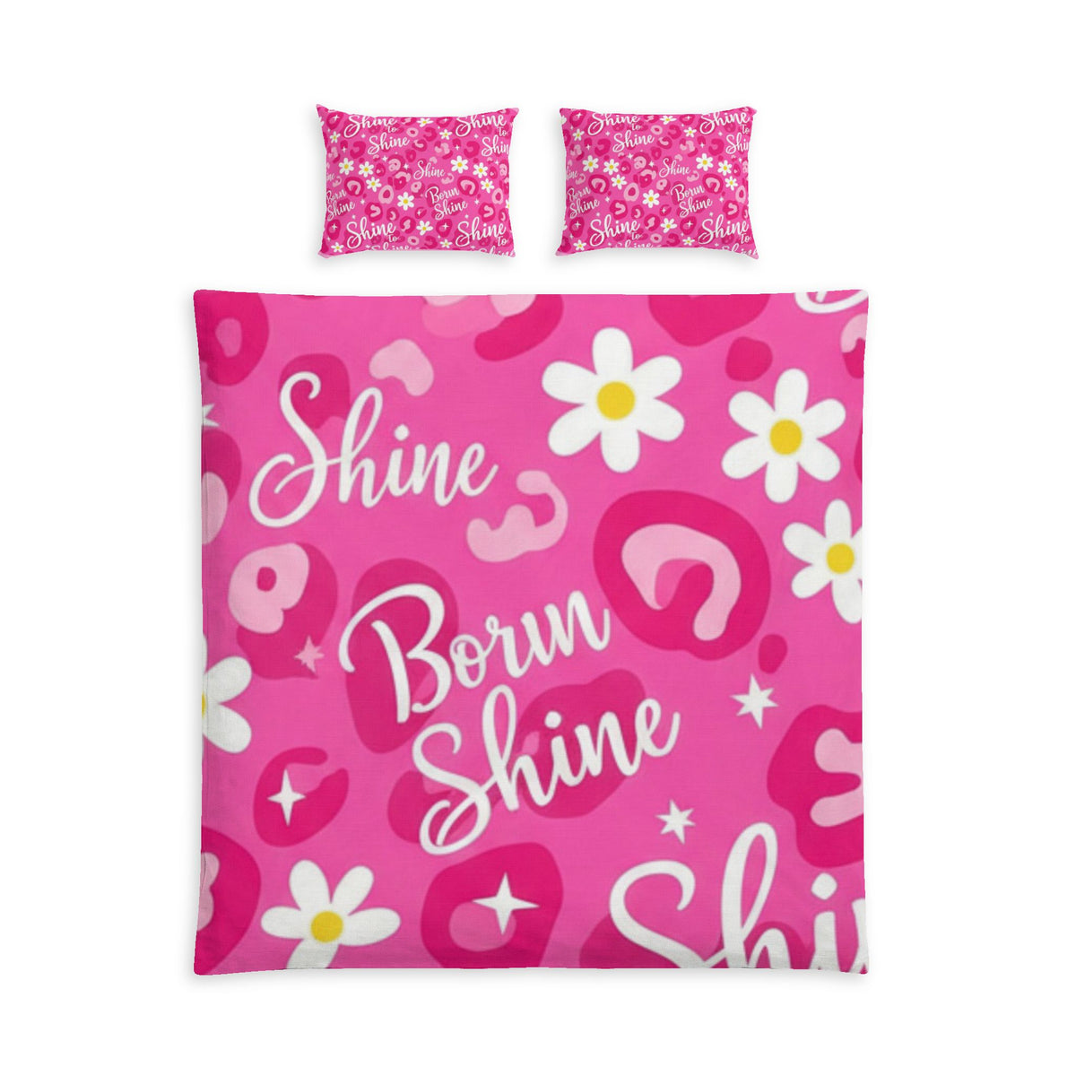 Nórdico Leopardo Fucsia · Born to Shine
