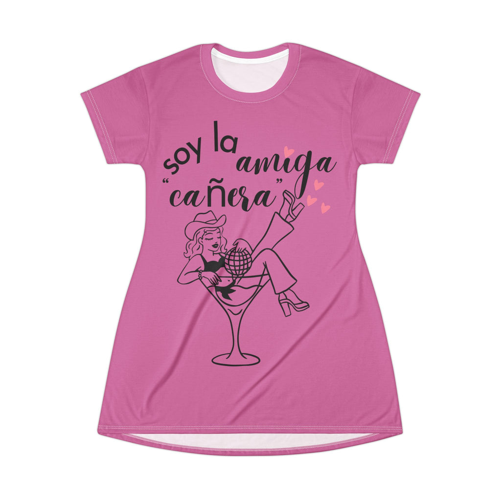 Vestido Camiseta — "Soy la Amiga Cañera" Despedida de Soltera