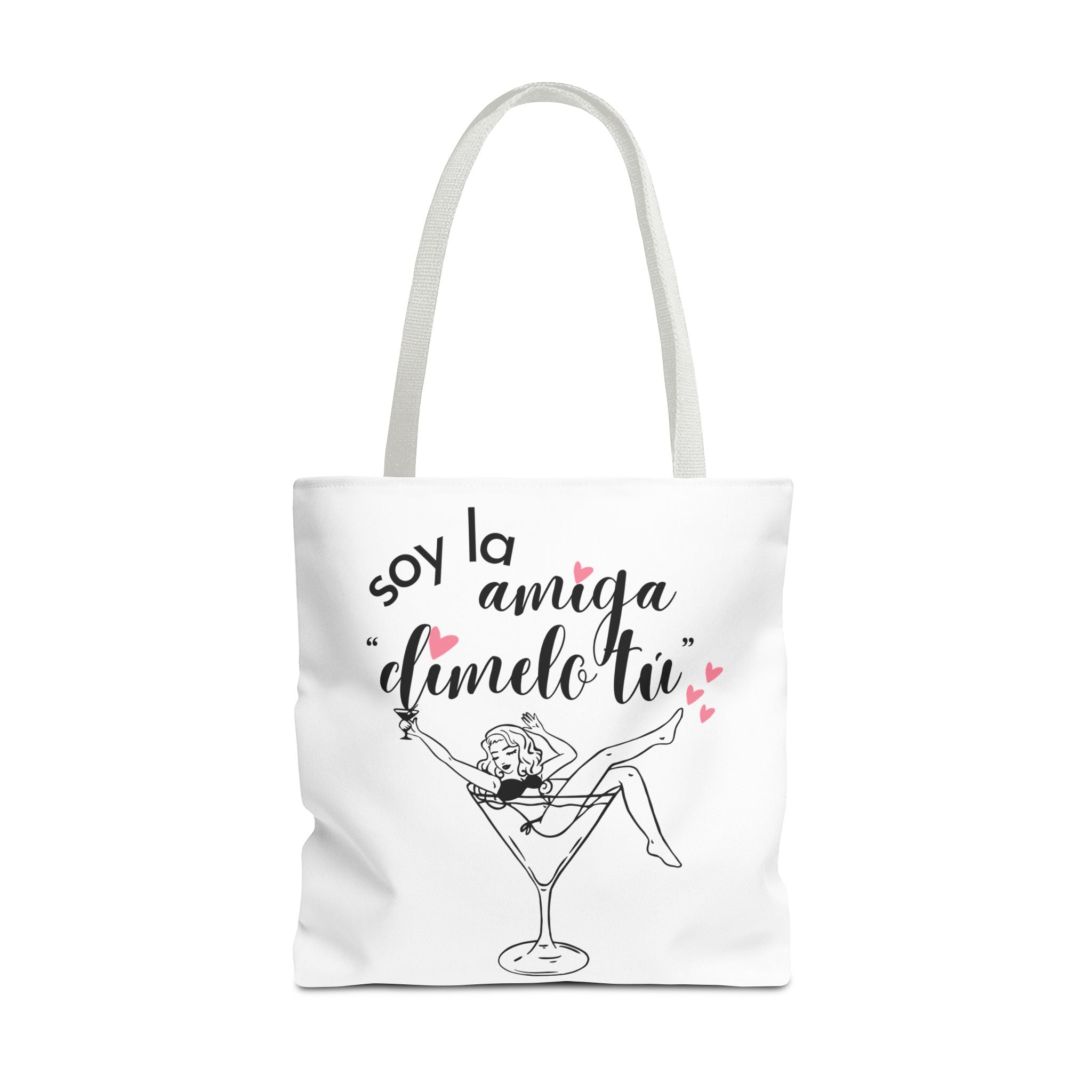 Bolso Tote "Soy la Amiga, Dímelo Tú" — Despedida de Soltera
