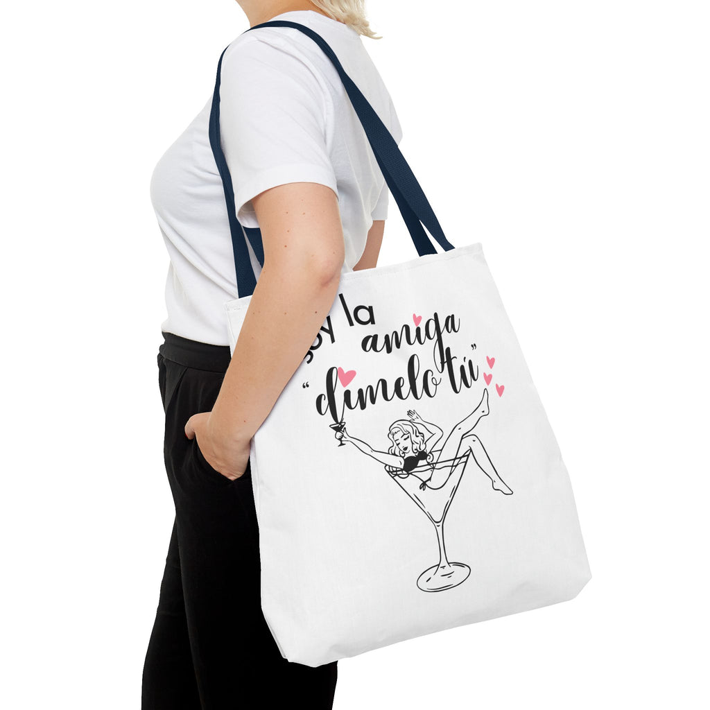 Bolso Tote "Soy la Amiga, Dímelo Tú" — Despedida de Soltera