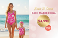 Born to Shine - Pack Madre e Hija con Bandana 94,99€
