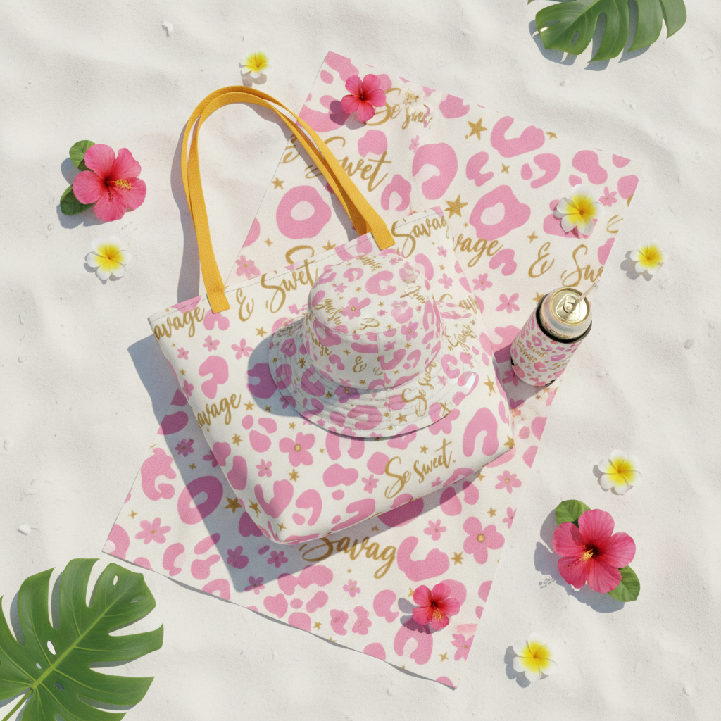 Flat lay Savage & Sweet Collection
